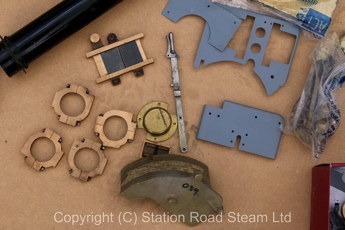 2 inch scale part-built Burrell DCC Showmans road locomotive