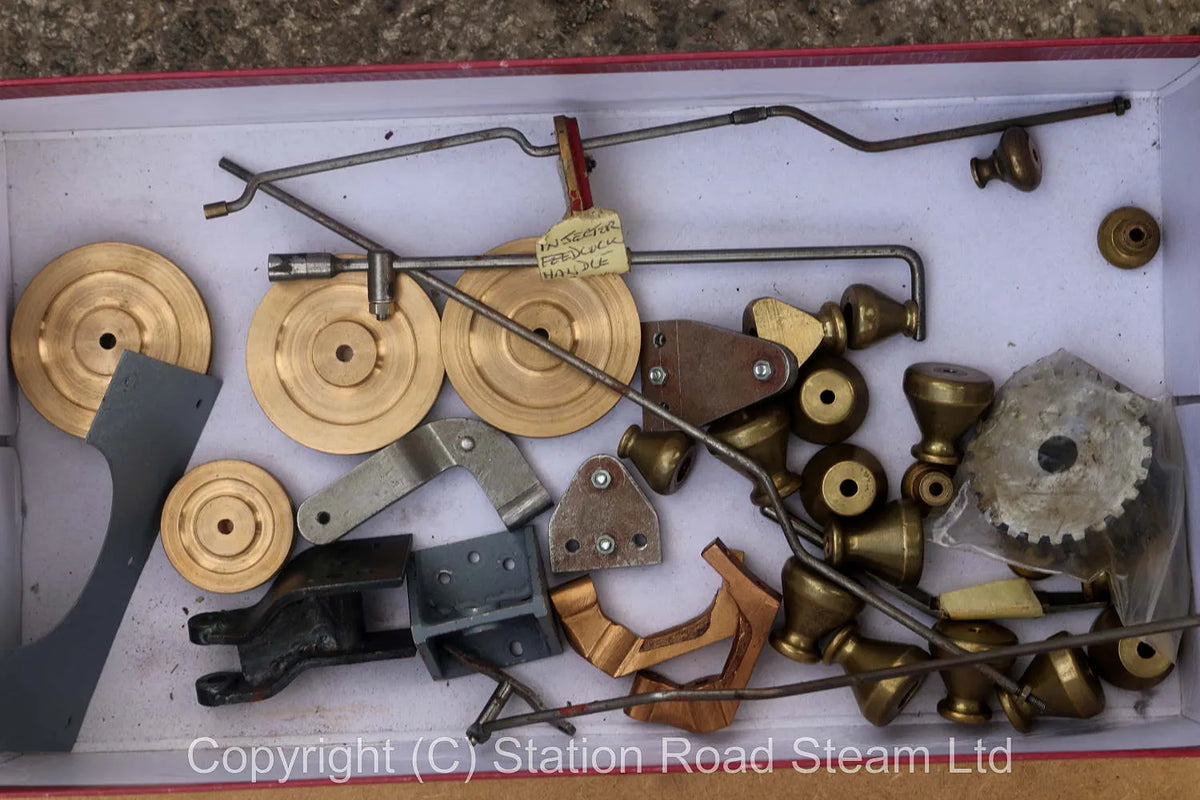 2 inch scale part-built Burrell DCC Showmans road locomotive