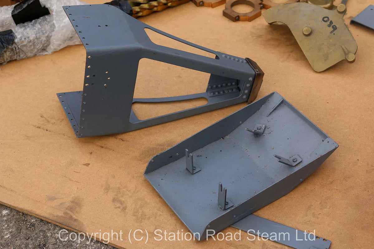 2 inch scale part-built Burrell DCC Showmans road locomotive