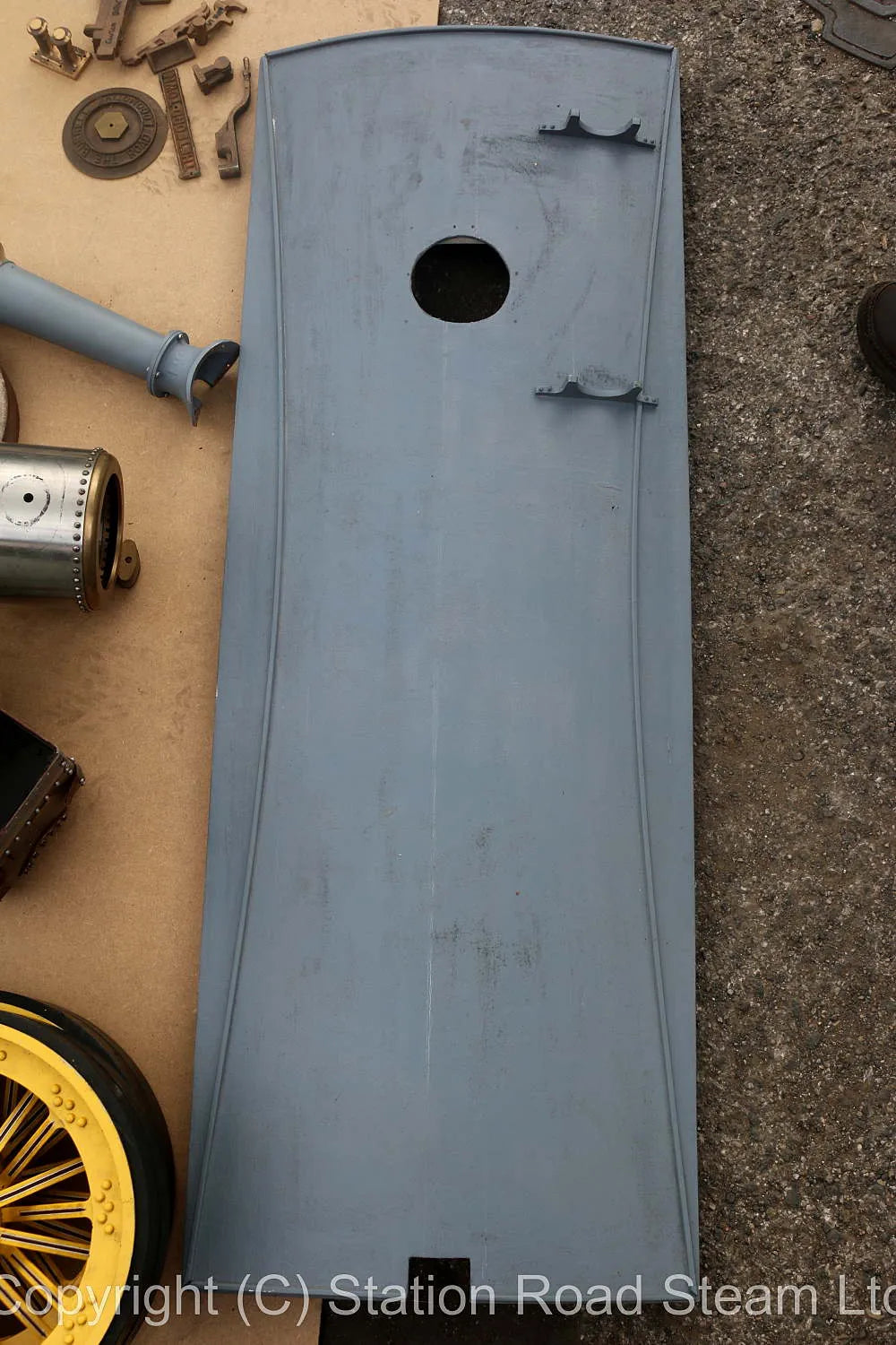 2 inch scale part-built Burrell DCC Showmans road locomotive