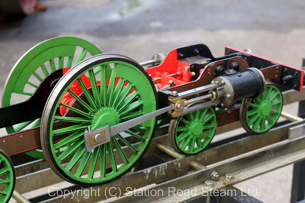 Part-built 5 inch gauge GNR Stirling 8 foot single