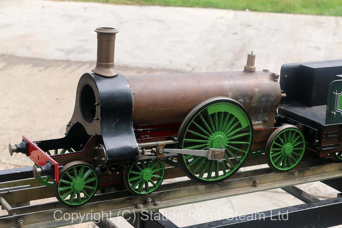 Part-built 5 inch gauge GNR Stirling 8 foot single