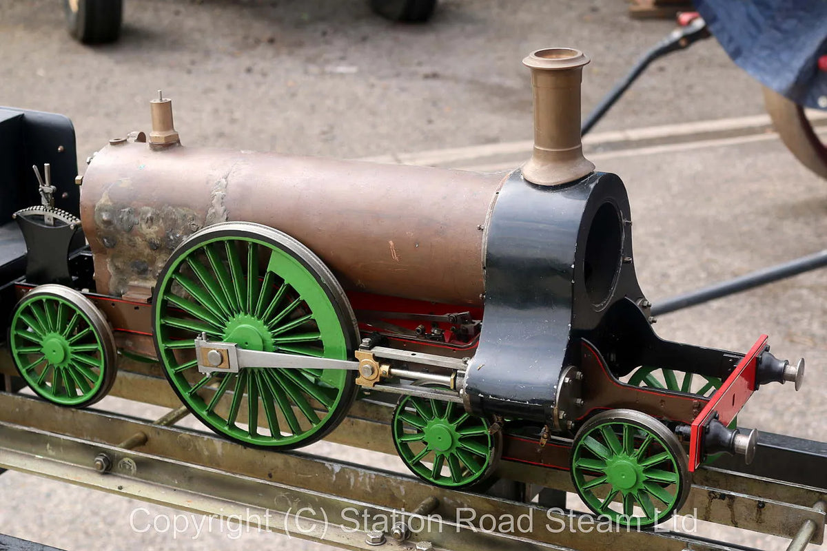 Part-built 5 inch gauge GNR Stirling 8 foot single