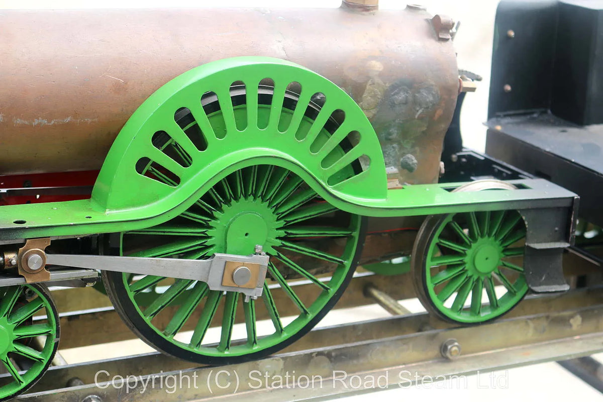 Part-built 5 inch gauge GNR Stirling 8 foot single
