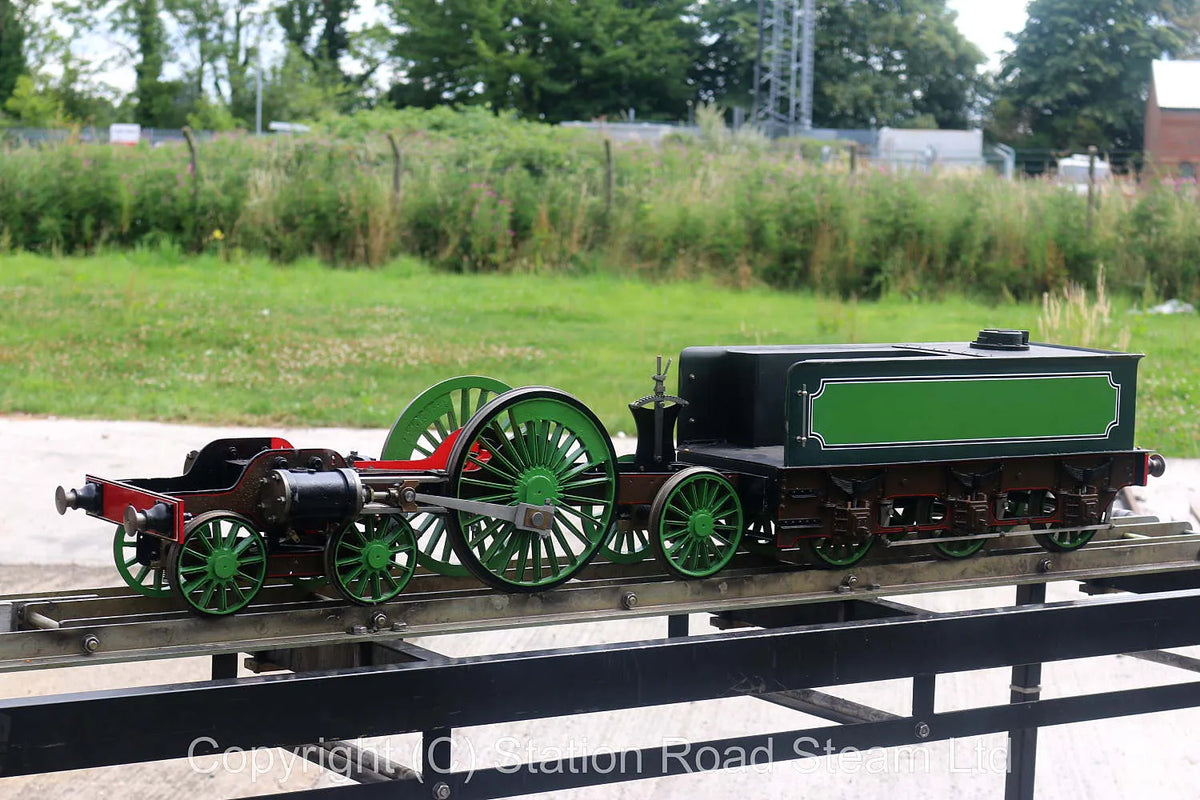 Part-built 5 inch gauge GNR Stirling 8 foot single