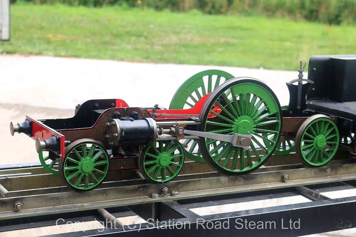 Part-built 5 inch gauge GNR Stirling 8 foot single