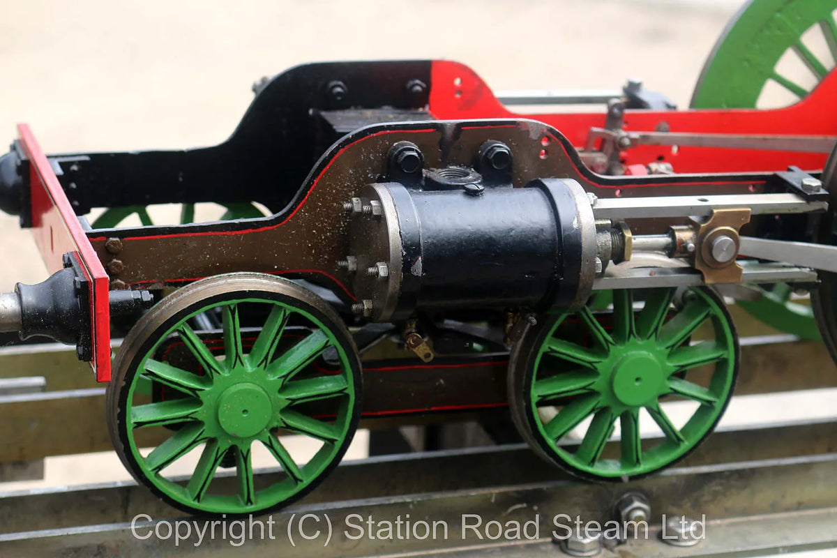 Part-built 5 inch gauge GNR Stirling 8 foot single