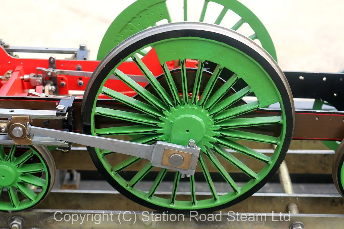 Part-built 5 inch gauge GNR Stirling 8 foot single