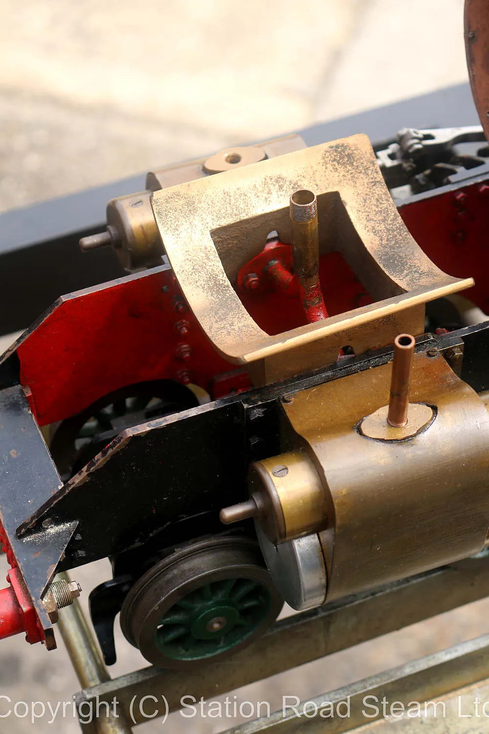 Part-built 3 1/2 inch gauge "Britannia"