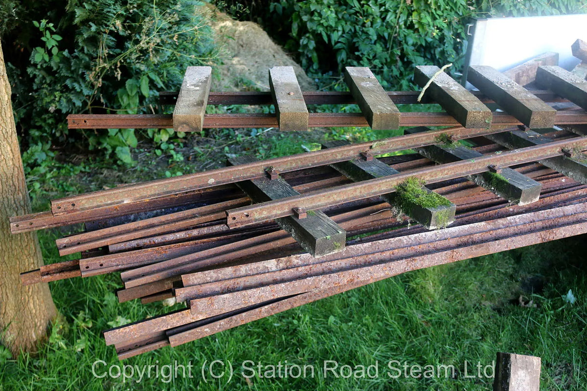 7 1/4 inch gauge dismantled garden railway