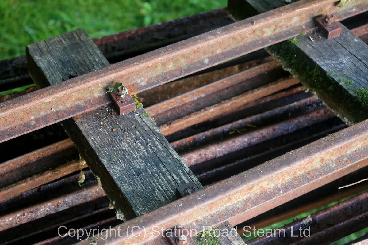 7 1/4 inch gauge dismantled garden railway