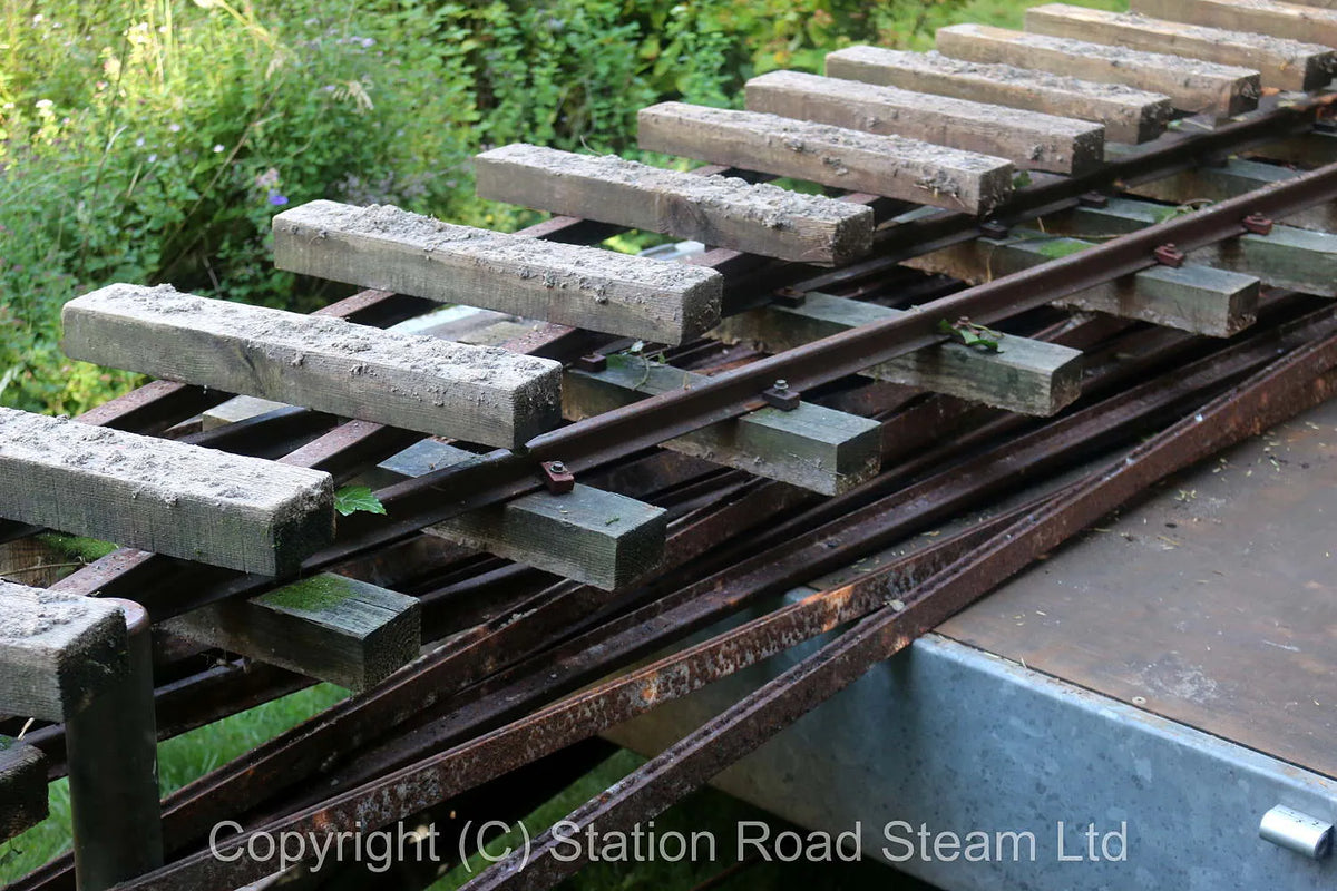 7 1/4 inch gauge dismantled garden railway