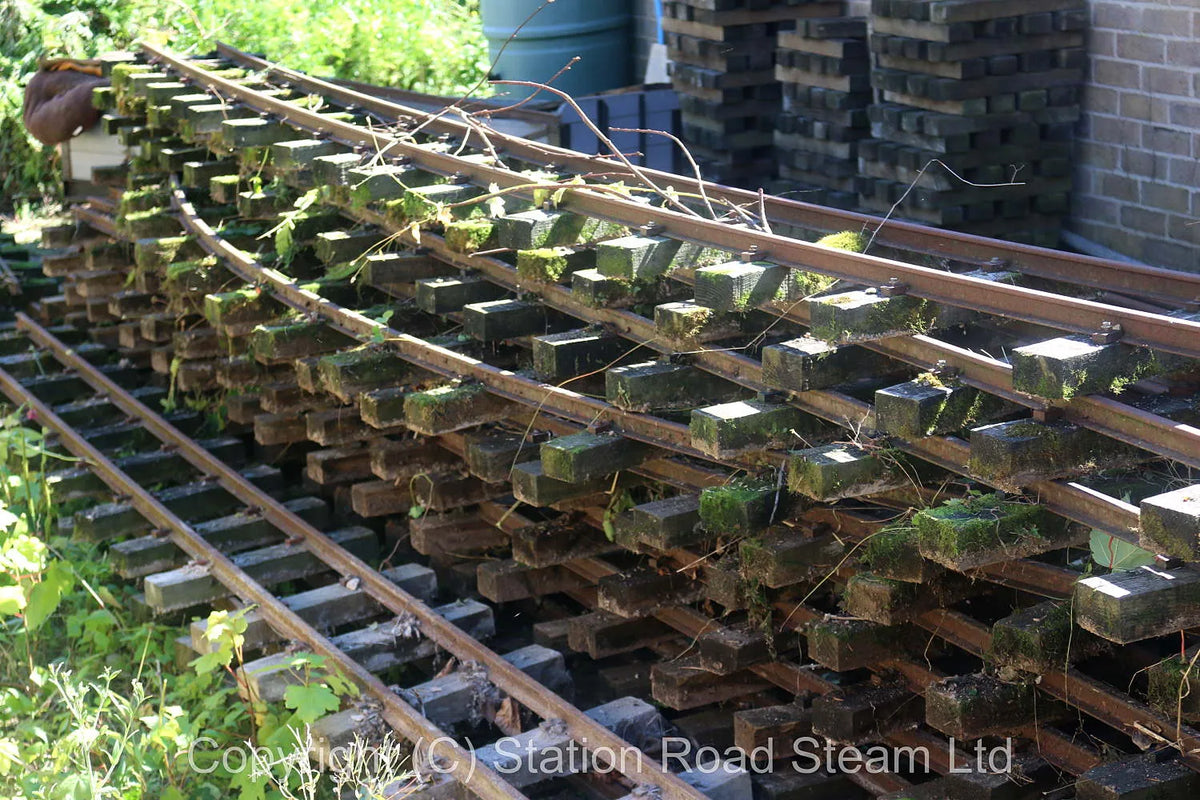 7 1/4 inch gauge dismantled garden railway