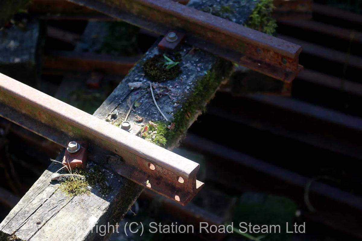 7 1/4 inch gauge dismantled garden railway