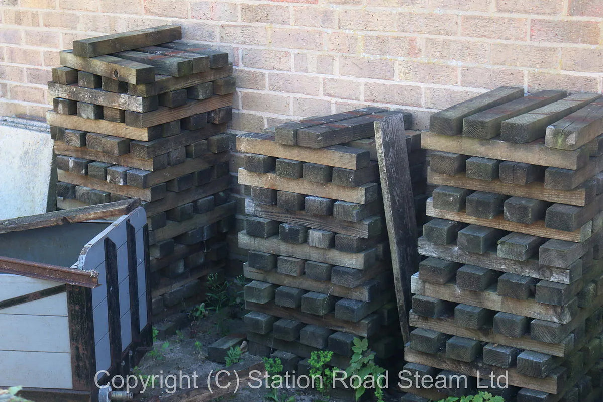 7 1/4 inch gauge dismantled garden railway