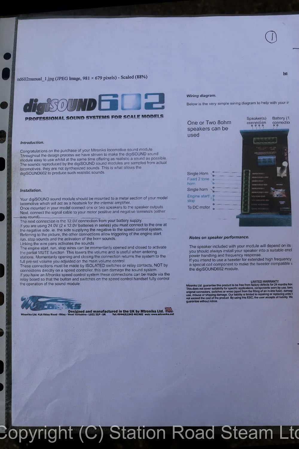 5 inch gauge Class 20 battery-electric