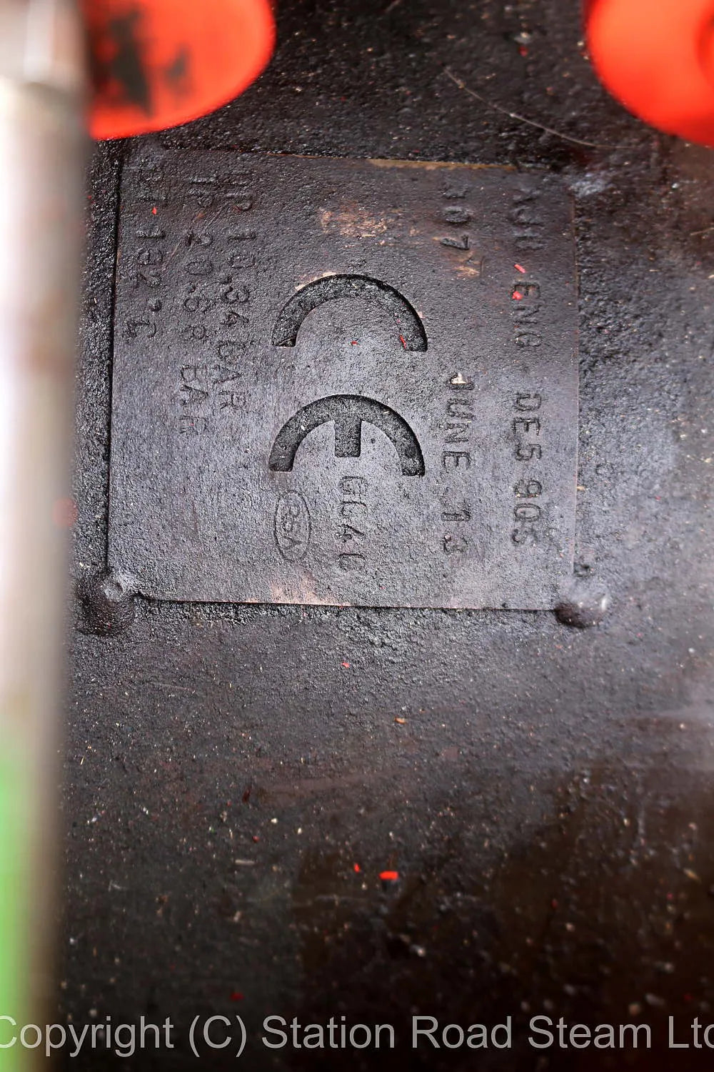 4 inch scale Foster agricultural engine