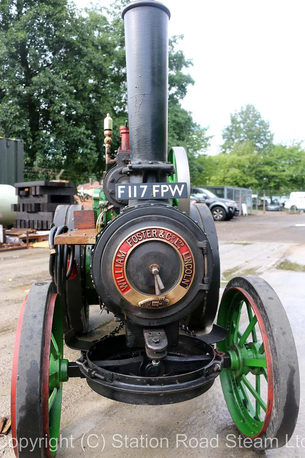 4 inch scale Foster agricultural engine