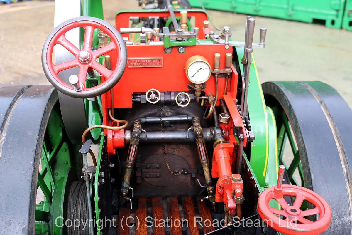 4 inch scale Foster agricultural engine