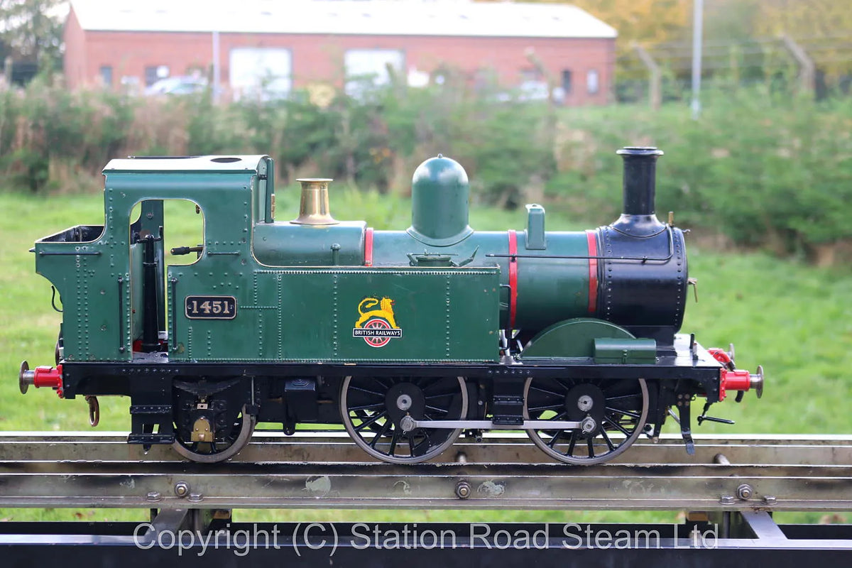 5 inch gauge GWR 14XX 0-4-2T
