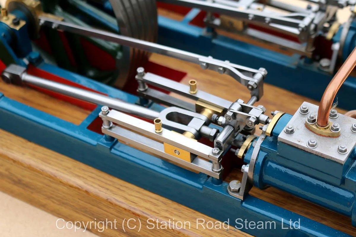 Stuart factory-machined Twin Victoria mill engine