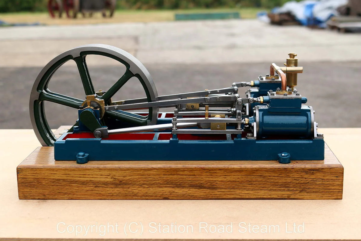 Stuart factory-machined Twin Victoria mill engine