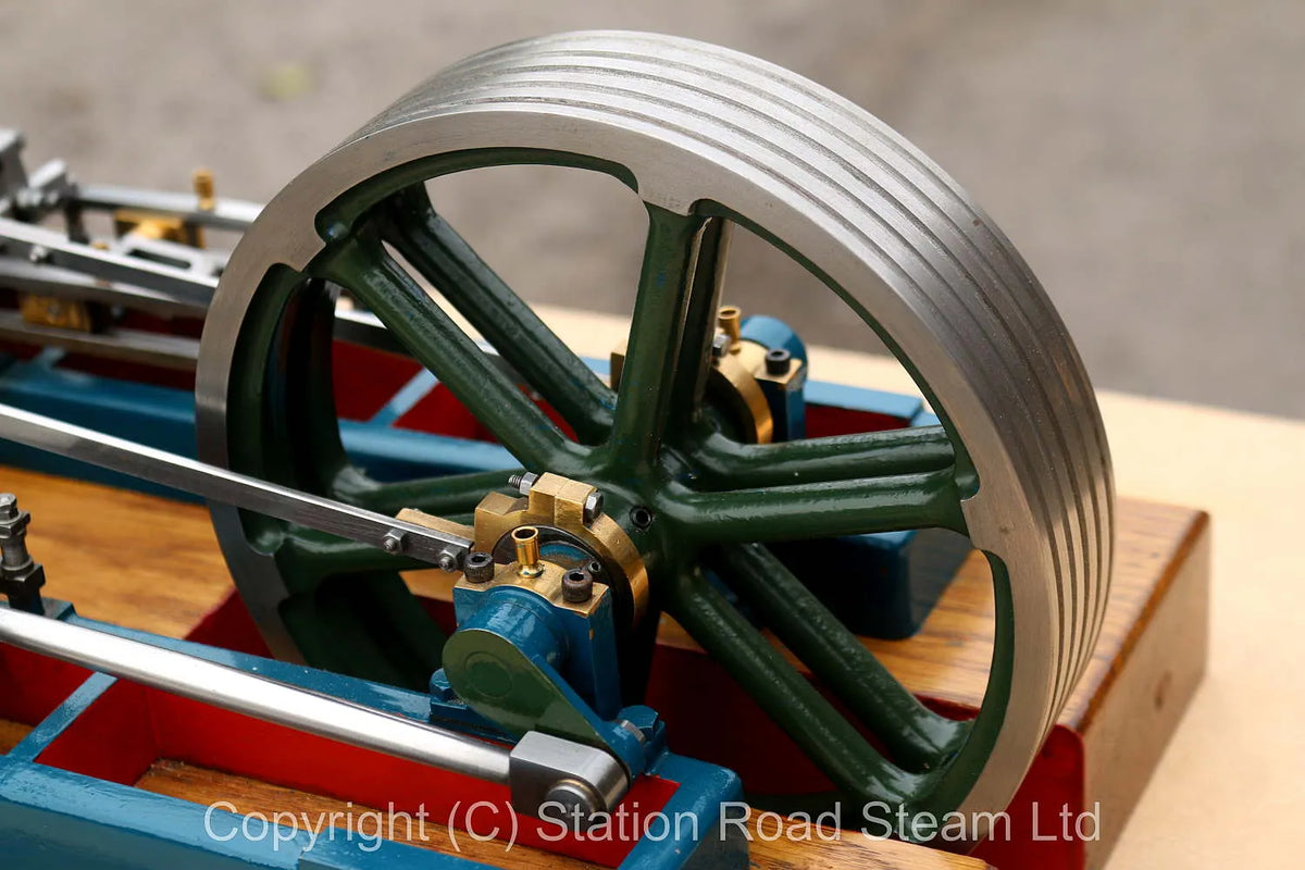Stuart factory-machined Twin Victoria mill engine