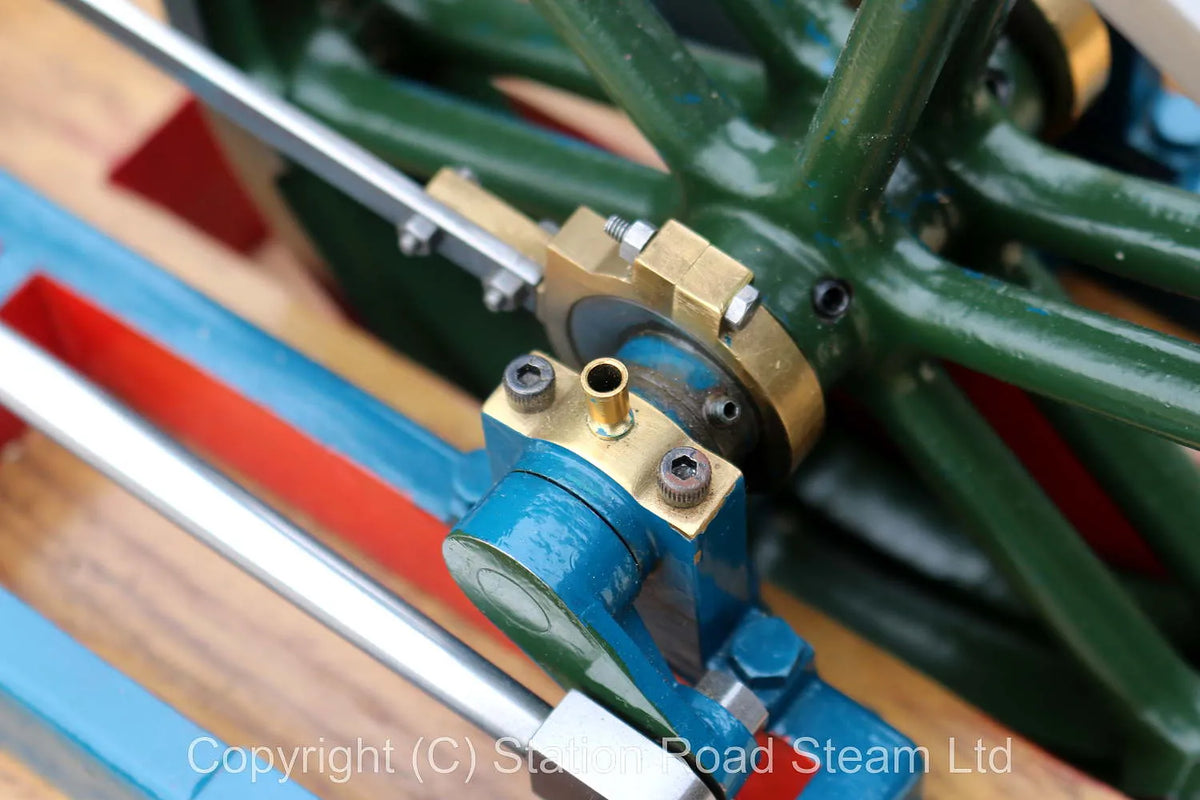 Stuart factory-machined Twin Victoria mill engine