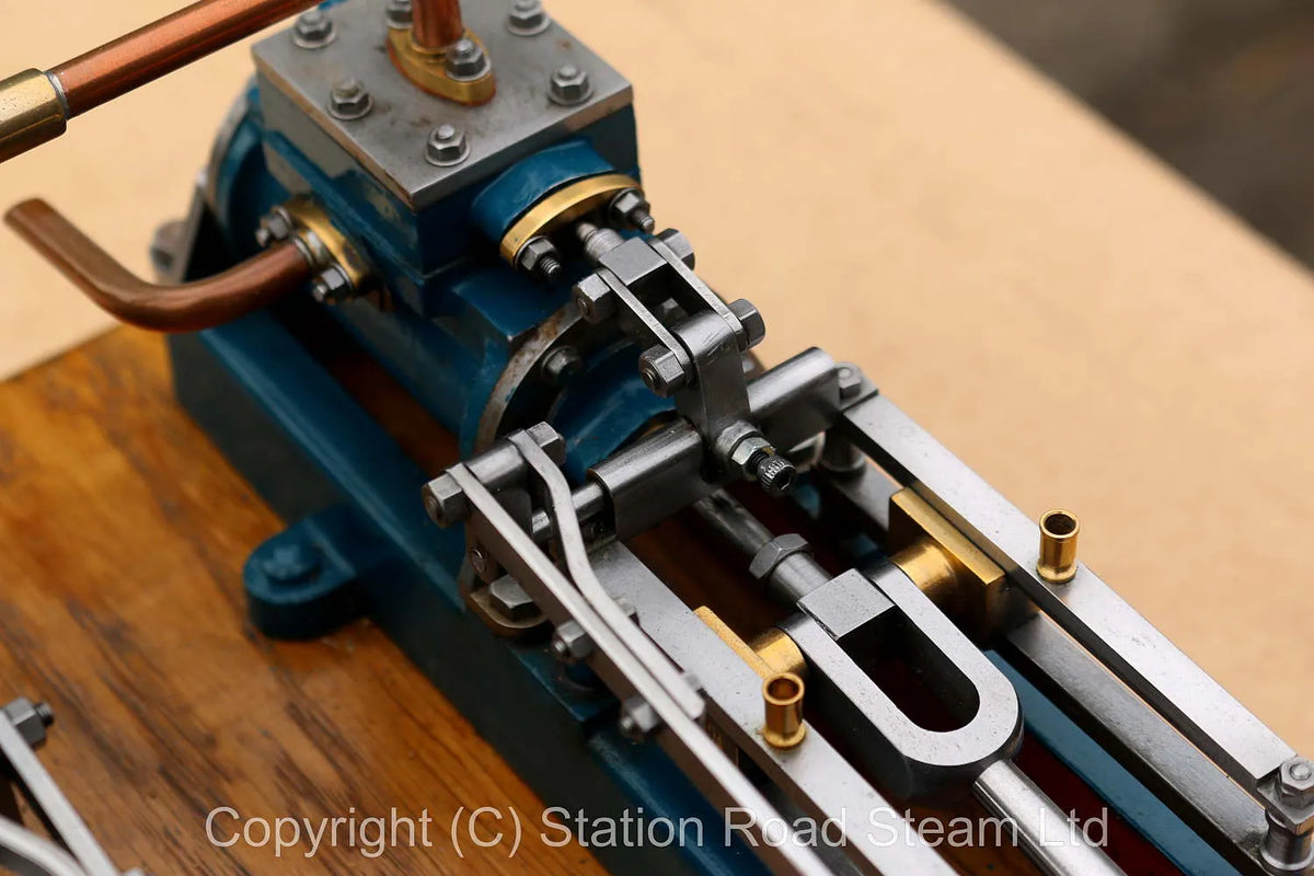 Stuart factory-machined Twin Victoria mill engine