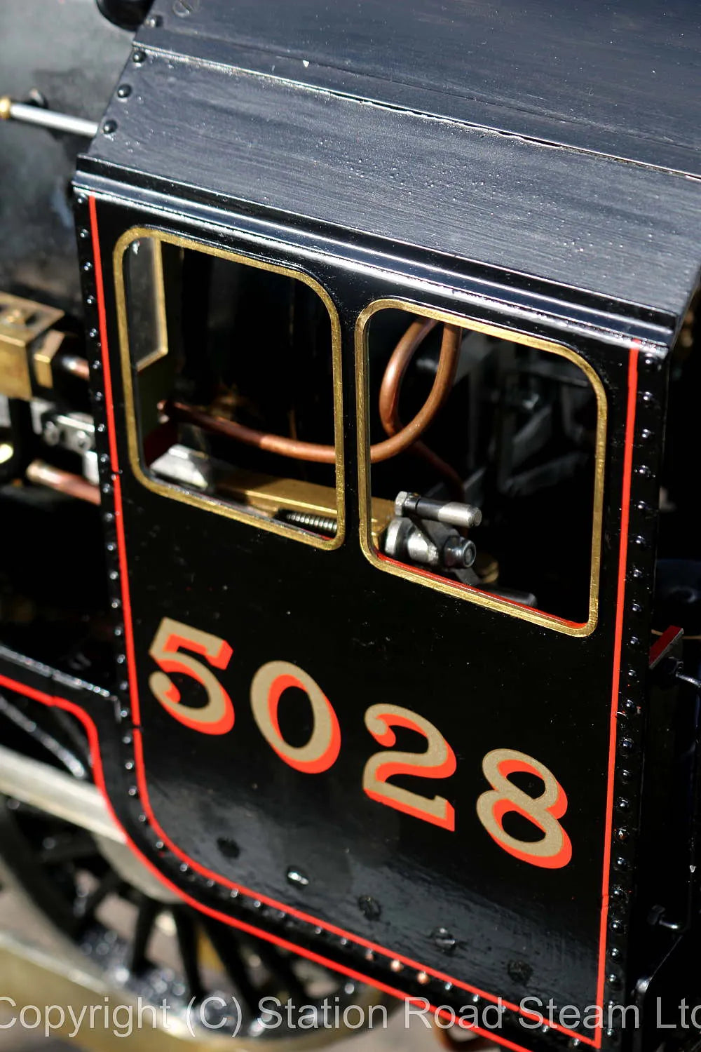 5 inch gauge Black 5
