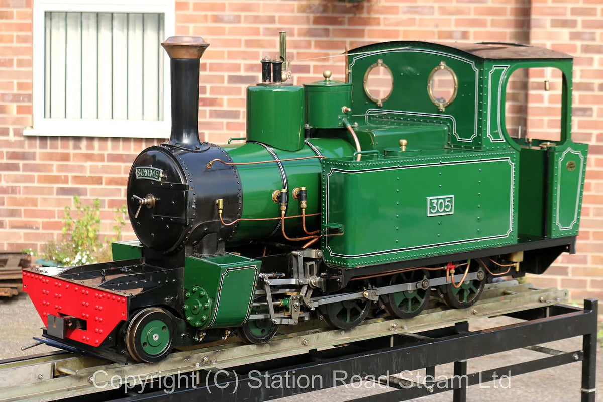 7 1/4 inch gauge Hunslet 4-6-0