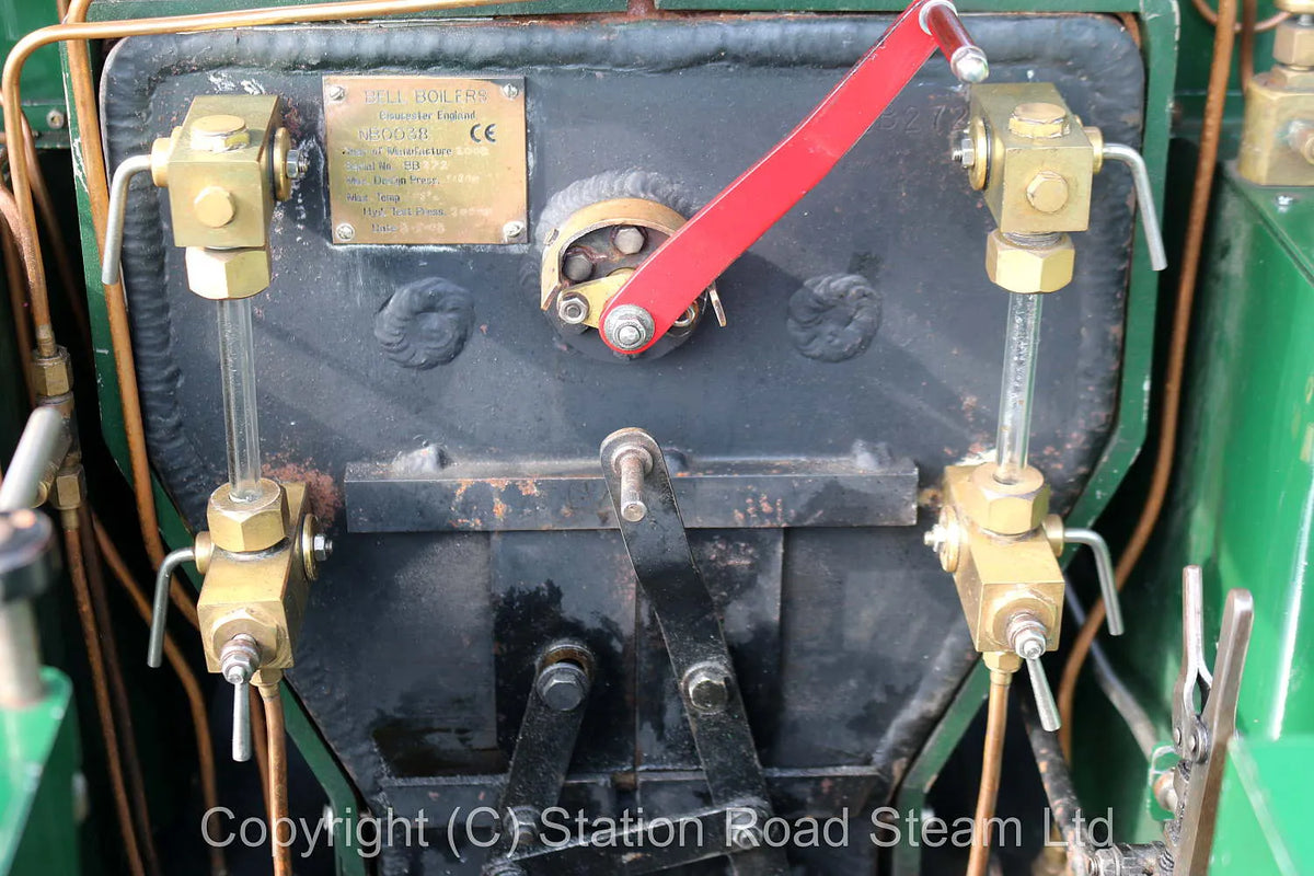 7 1/4 inch gauge Hunslet 4-6-0