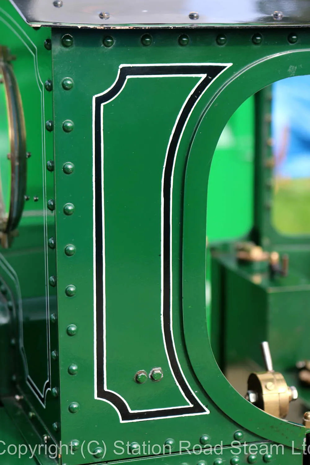 7 1/4 inch gauge Hunslet 4-6-0