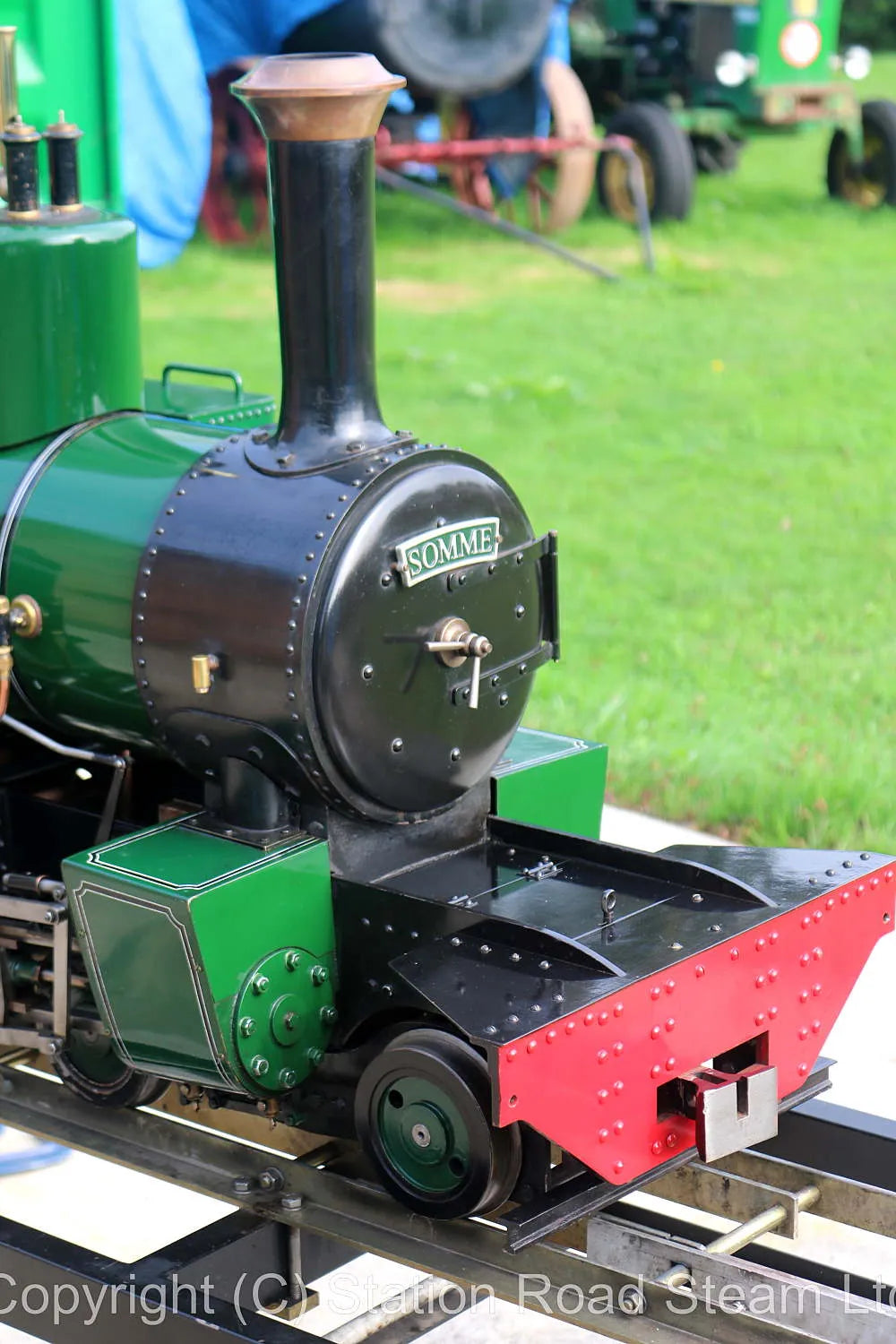 7 1/4 inch gauge Hunslet 4-6-0