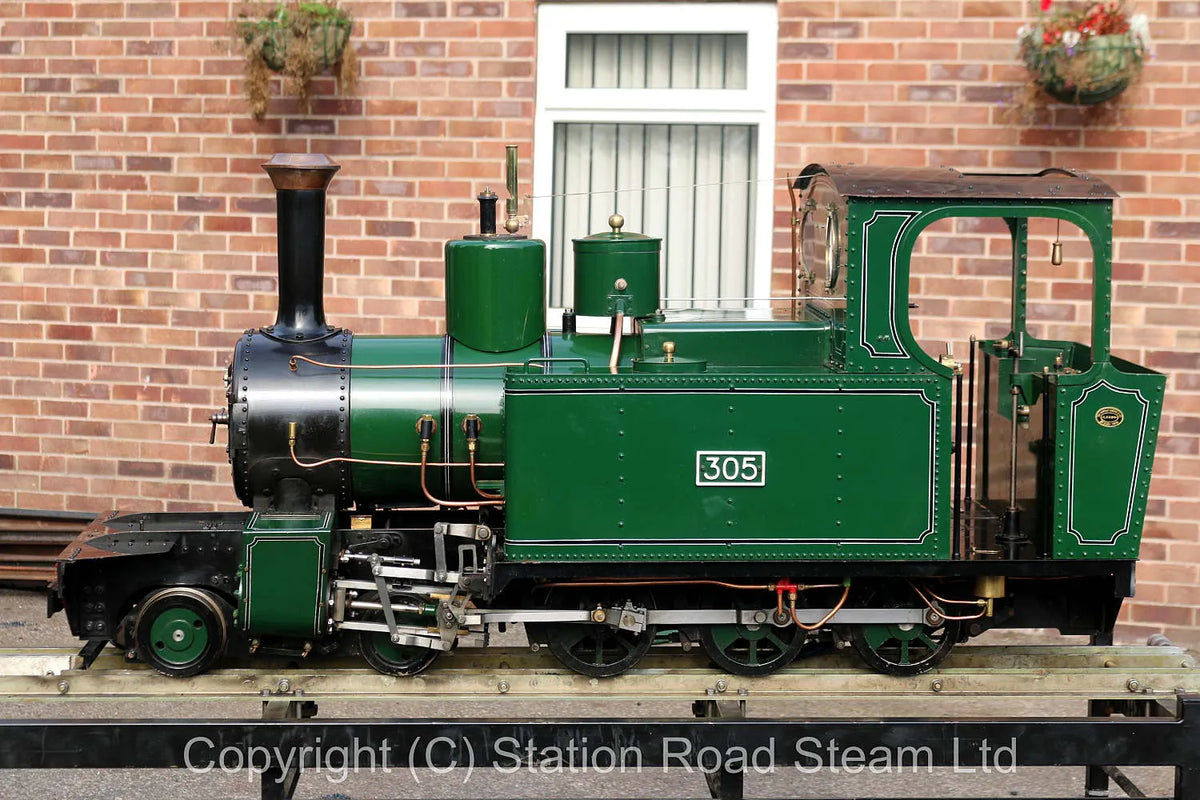 7 1/4 inch gauge Hunslet 4-6-0