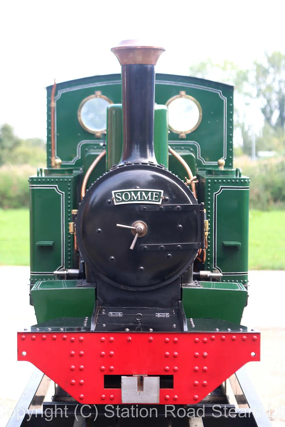 7 1/4 inch gauge Hunslet 4-6-0