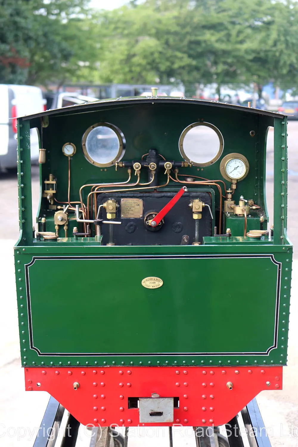 7 1/4 inch gauge Hunslet 4-6-0