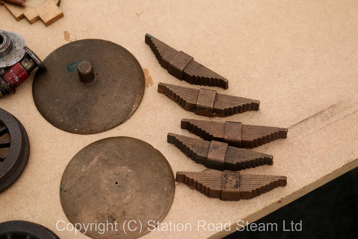 3 1/2 inch gauge "Princess Marina" castings