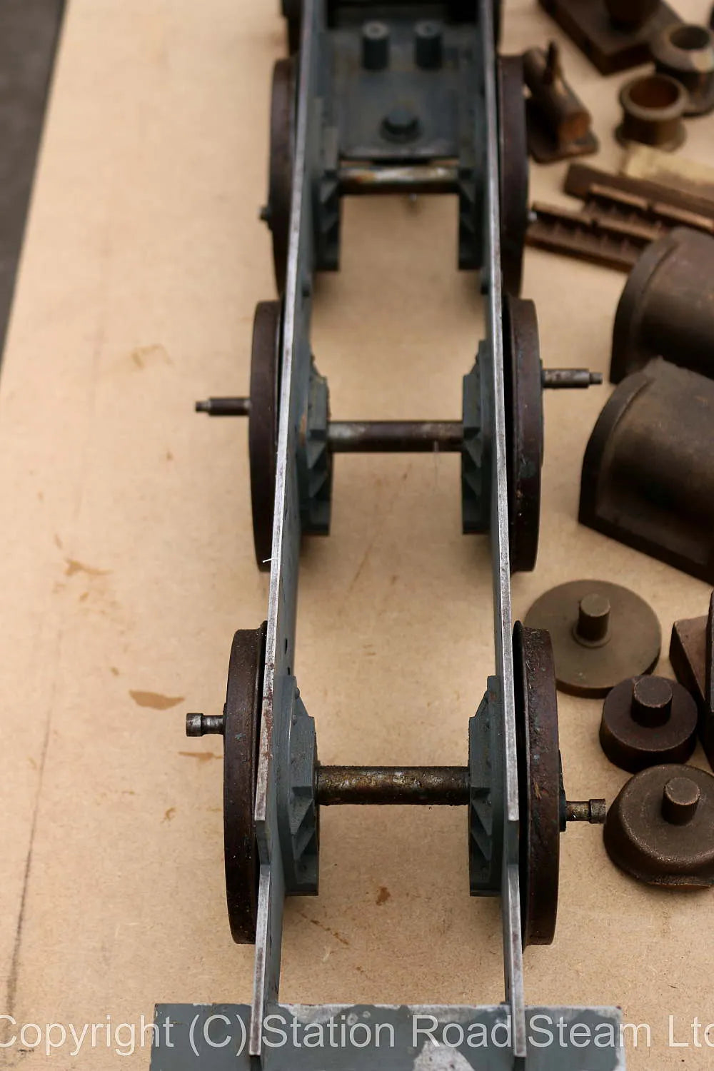 3 1/2 inch gauge "Princess Marina" castings