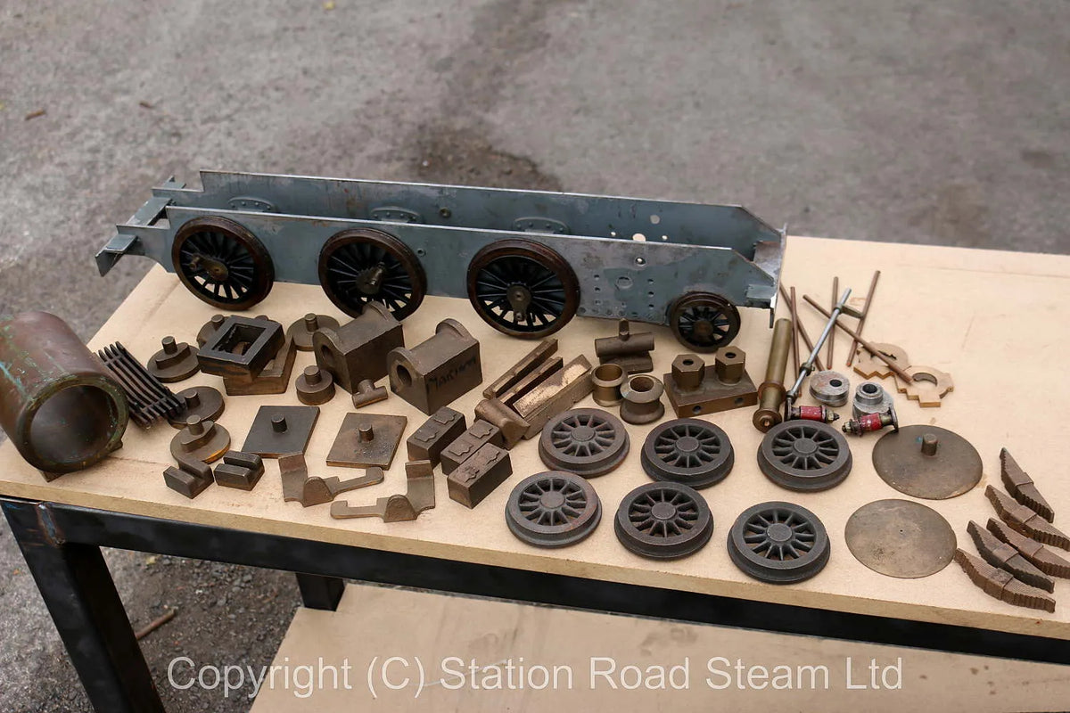 3 1/2 inch gauge "Princess Marina" castings
