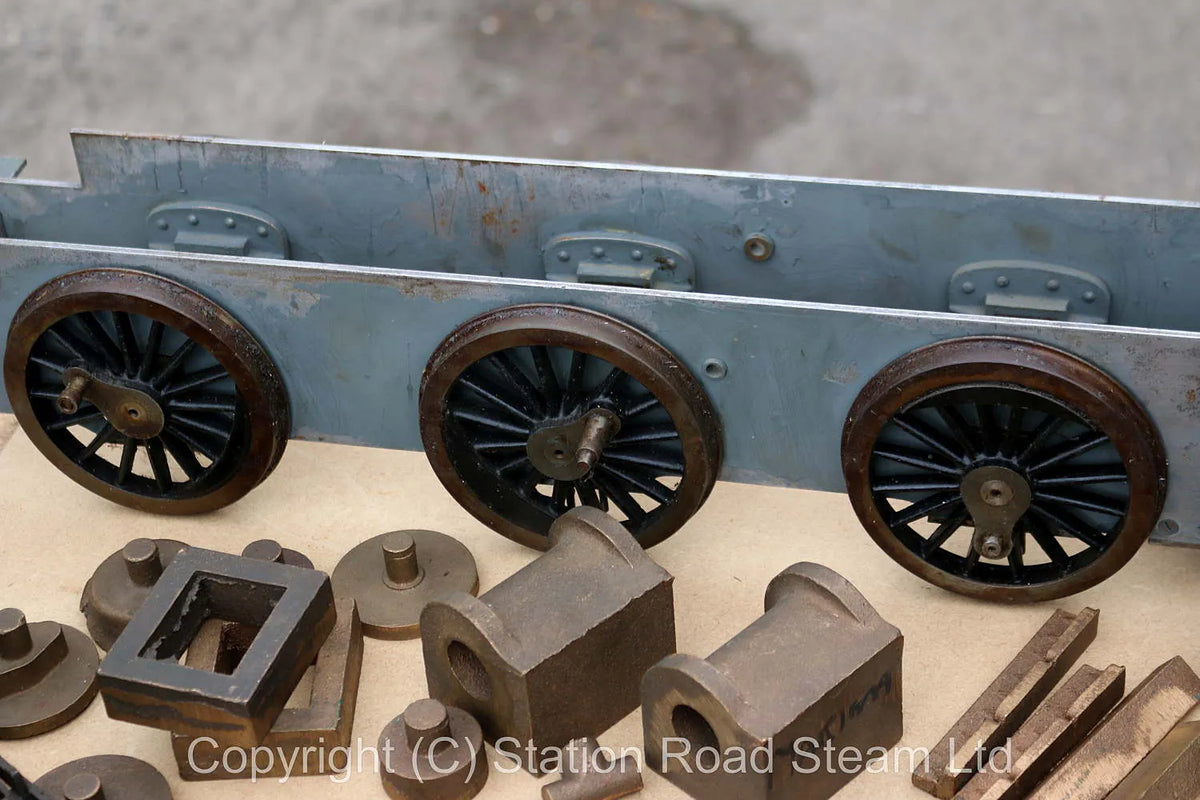 3 1/2 inch gauge "Princess Marina" castings
