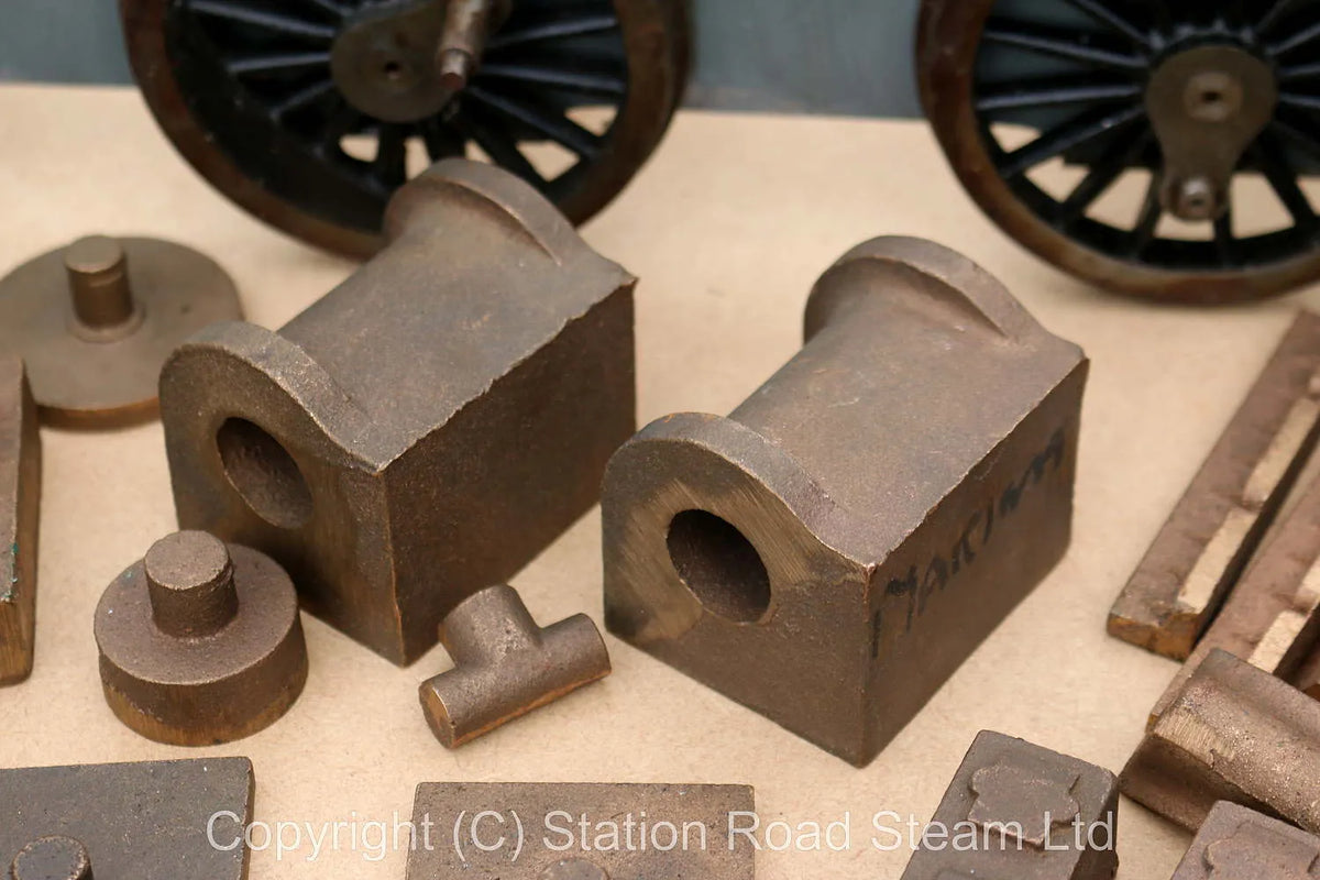 3 1/2 inch gauge "Princess Marina" castings
