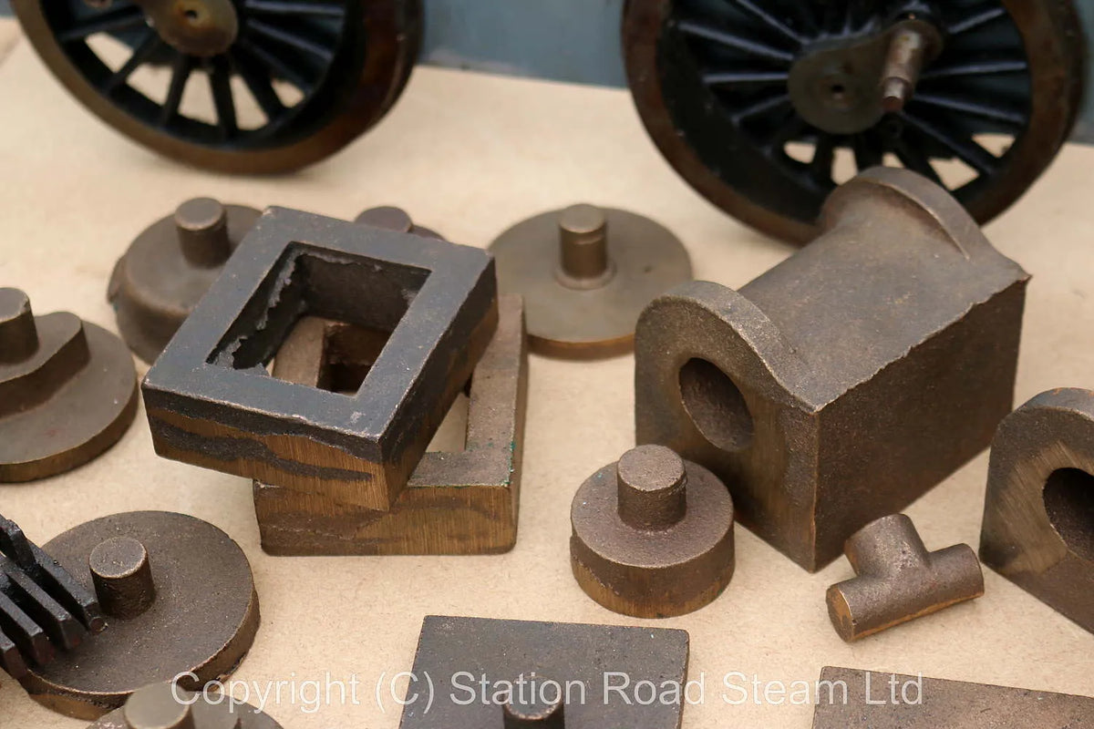 3 1/2 inch gauge "Princess Marina" castings
