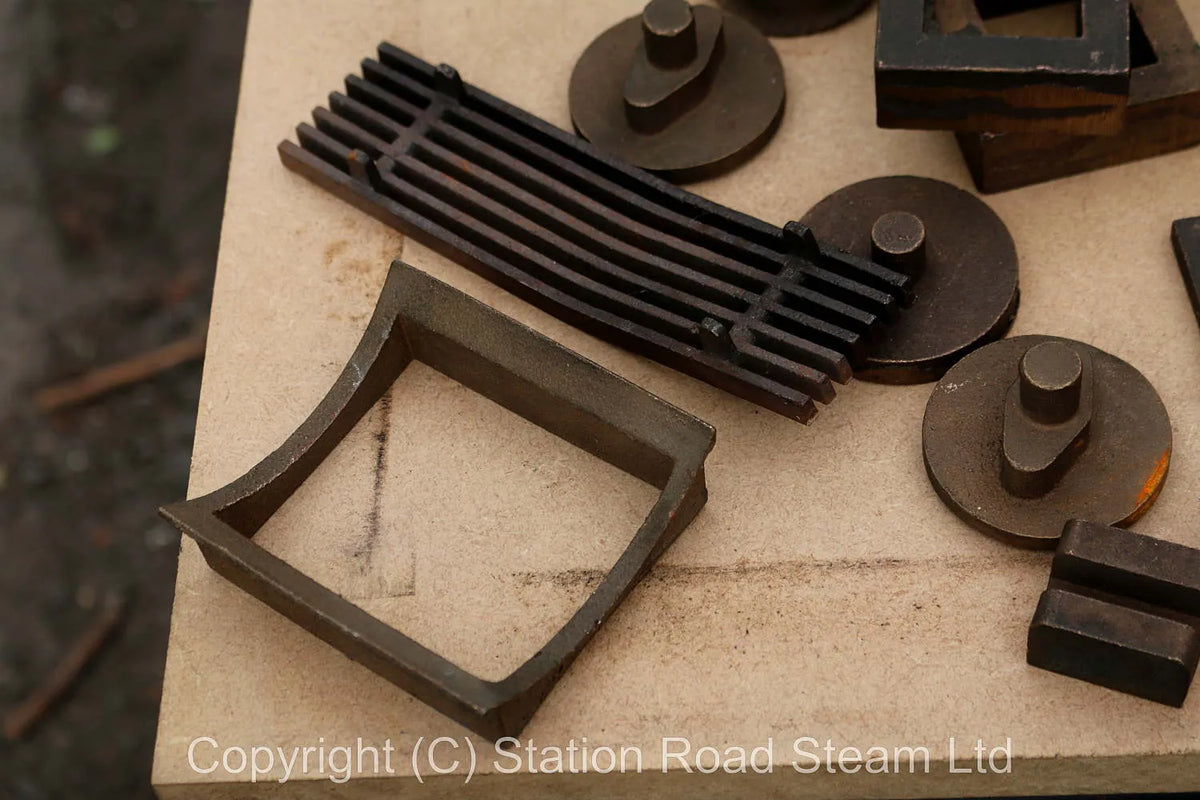3 1/2 inch gauge "Princess Marina" castings