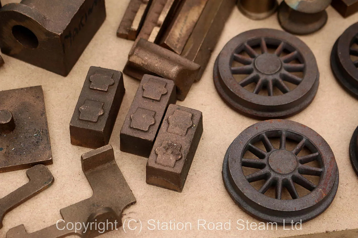 3 1/2 inch gauge "Princess Marina" castings