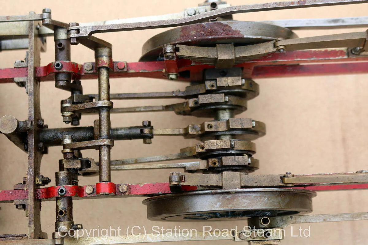 3 1/2 inch gauge "Virginia" 4-4-0 with new Western Steam boiler
