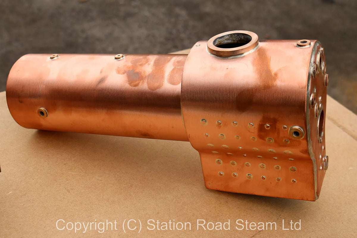 3 1/2 inch gauge "Virginia" 4-4-0 with new Western Steam boiler