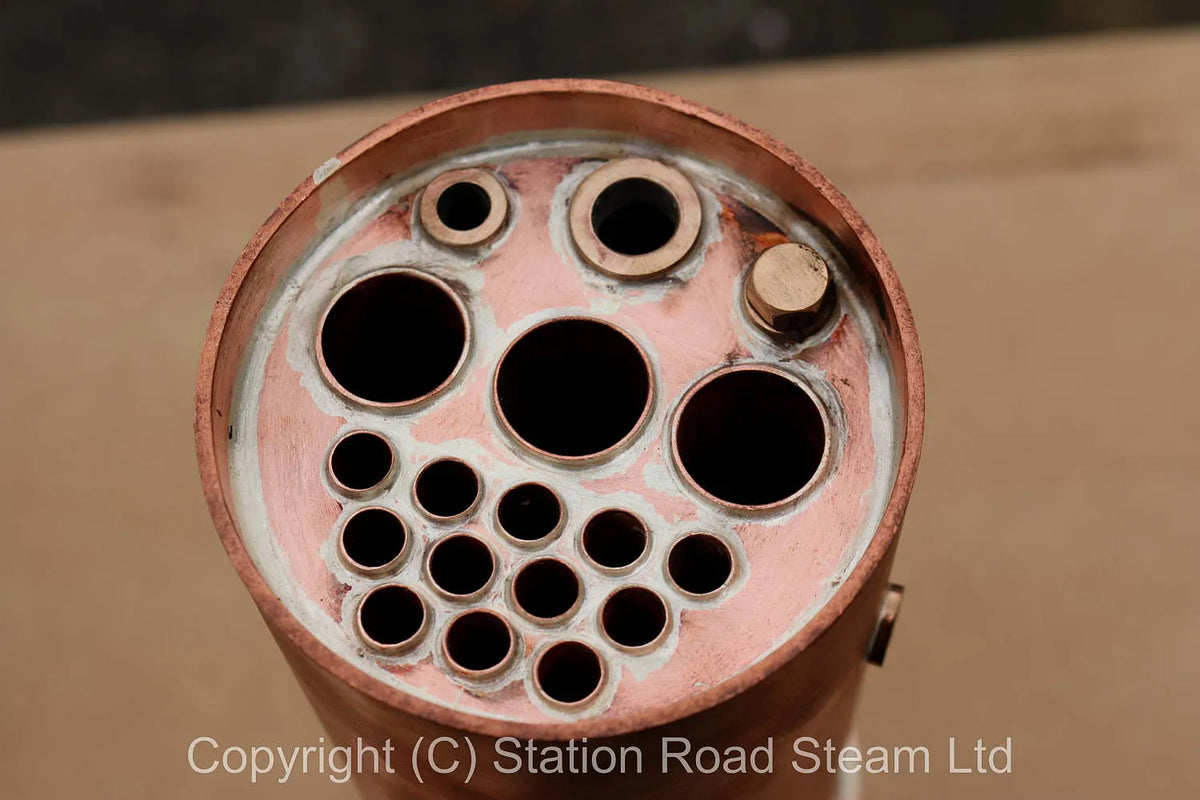 3 1/2 inch gauge "Virginia" 4-4-0 with new Western Steam boiler