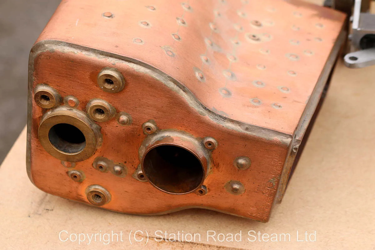 3 1/2 inch gauge Southern Q1 with new Western Steam boiler