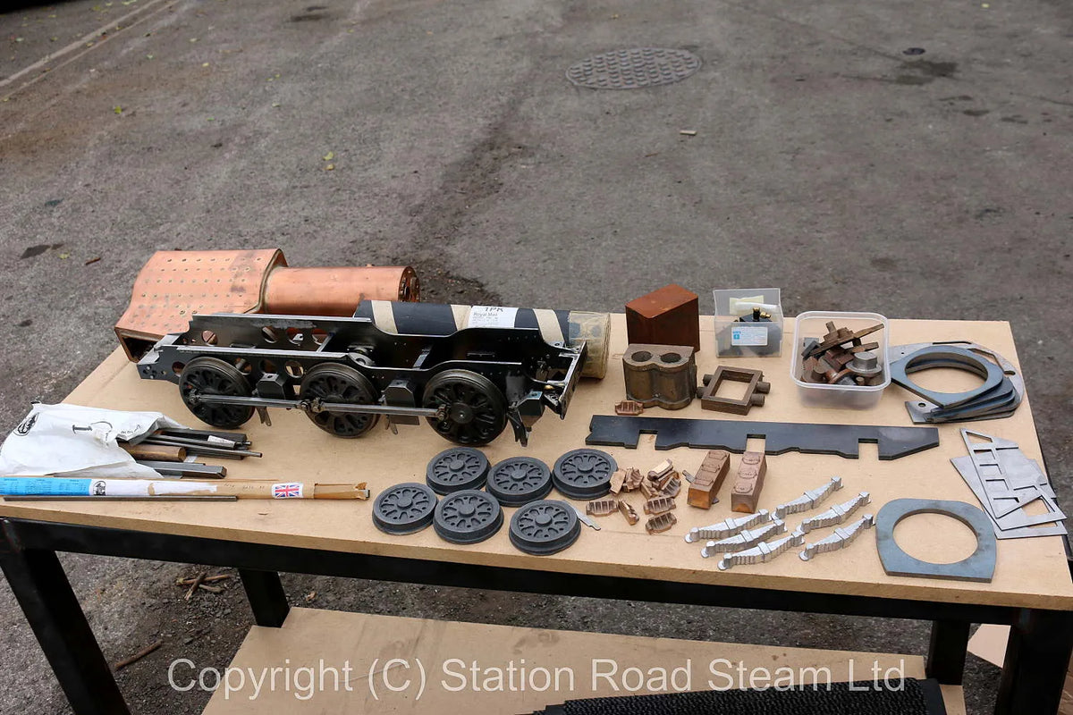 3 1/2 inch gauge Southern Q1 with new Western Steam boiler